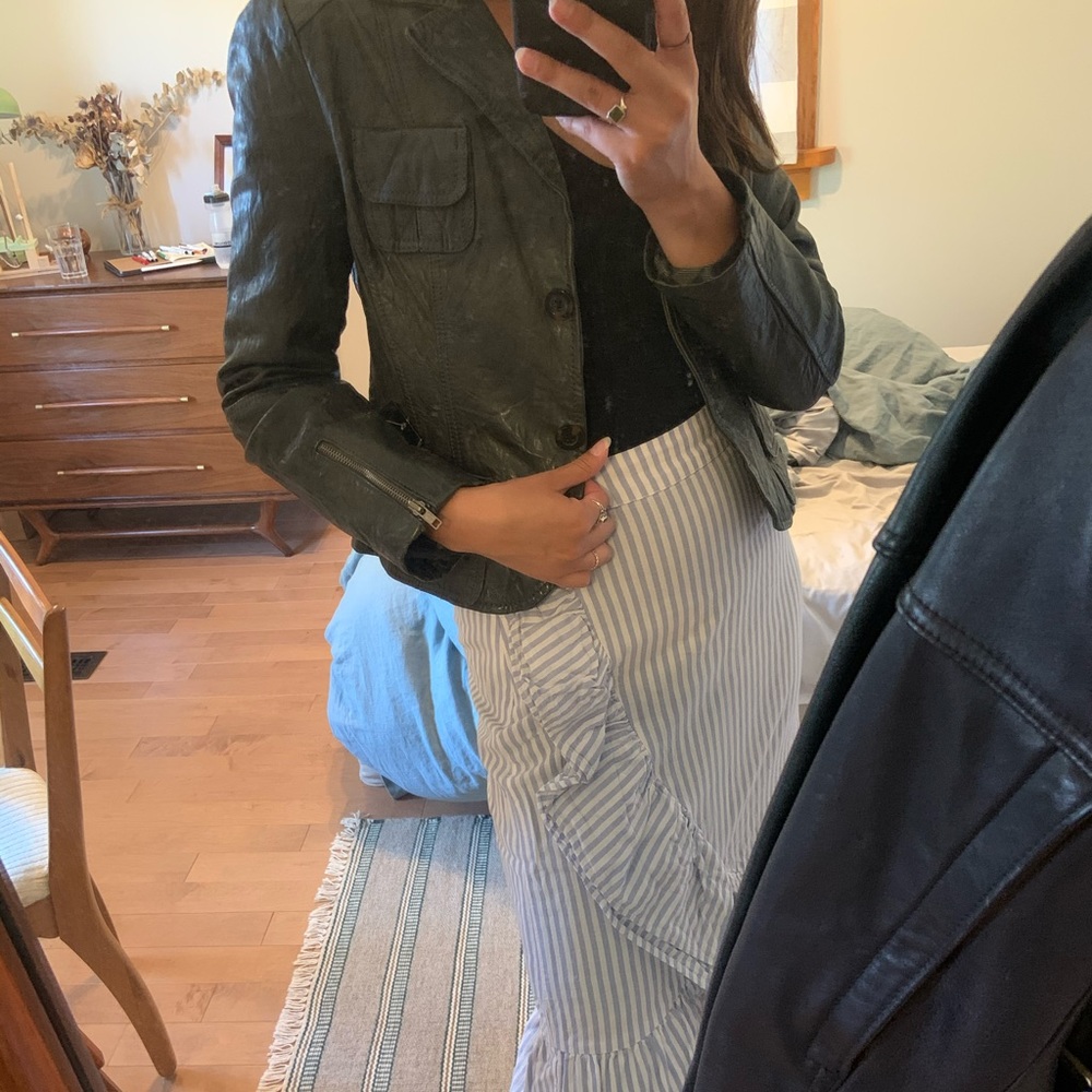 Vintage 90s leather jacket